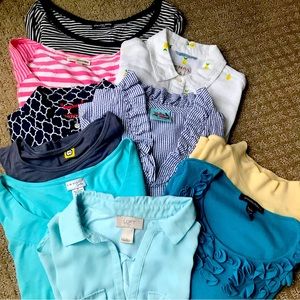 Ten ladies tops.
